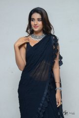 Nidhi Agerwal at Ismart Shankar Pre Release Pressmeet